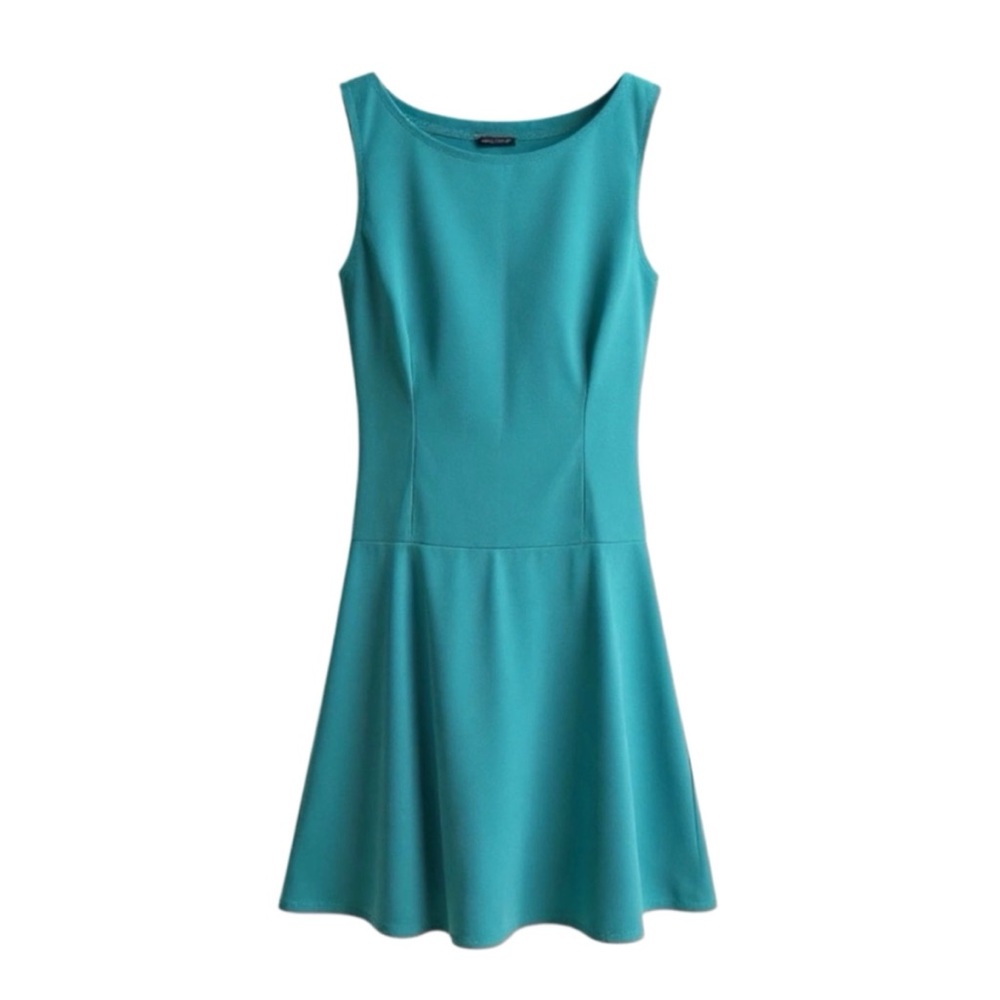 Sleeveless Drop Waist Dress